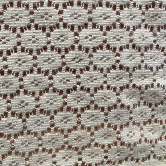 Vintage MCM 70s Pastel Yellow Soft Baby Blanket Teddy Bear Design - Picture 9 of 9